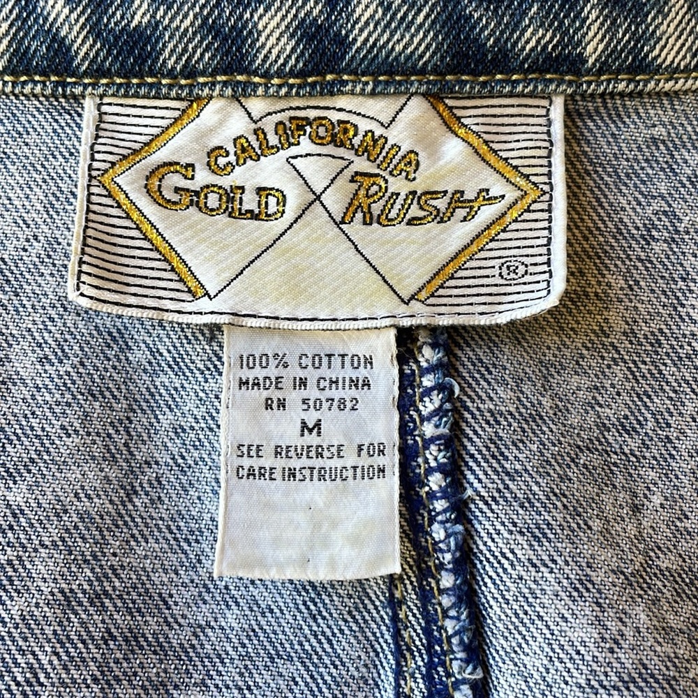 Acid Washed Denim Coat - Picture 9 of 12